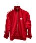 adidas originals（アディダスオリジナル）の古着「Cotton Jersey Zip Jacket/コットンジャージージップジャケット」｜レッド