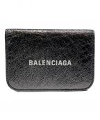 BALENCIAGAバレンシアガ）の古着「3つ折り財布」｜シルバー