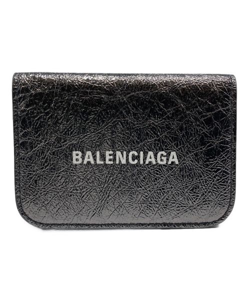 BALENCIAGA（バレンシアガ）BALENCIAGA (バレンシアガ) 3つ折り財布 シルバーの古着・服飾アイテム