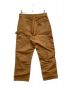 CarHartt (カーハート) FIRM DUCK DOUBLE FRONT UTILITY WORK PANT ブラウン サイズ:30×30：10000円