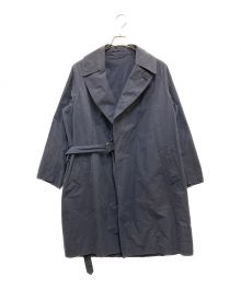 COMOLI（コモリ）の古着「TYPEWRITER TIELOCKEN COAT/タイプライター タイロッケンコート」｜ネイビー