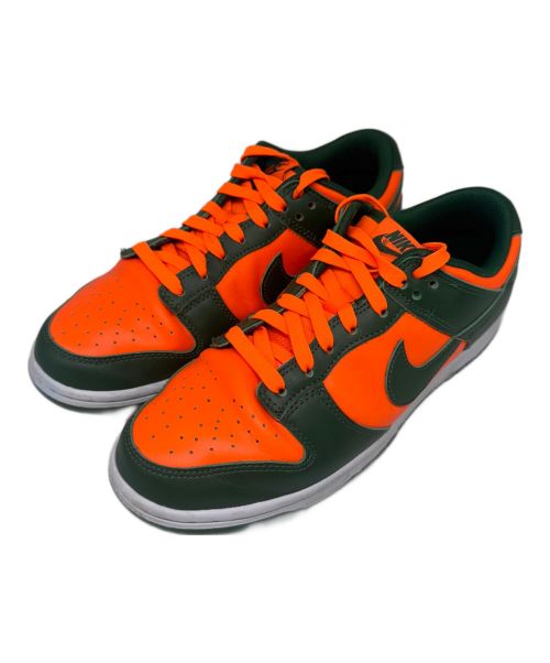 NIKE（ナイキ）NIKE (ナイキ) DUNK LOW RETRO オレンジ×グリーン サイズ:26の古着・服飾アイテム