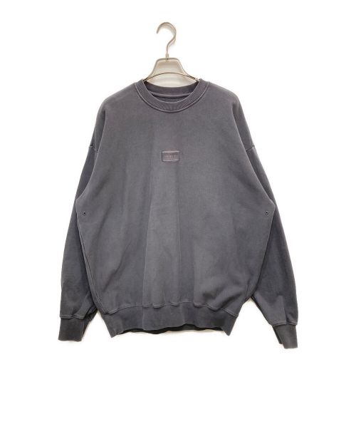 HUF（ハフ）HUF (ハフ) MASON CREWNECK FLEECE /　メイソンクルーネックフリース チャコールグレー サイズ:Sの古着・服飾アイテム