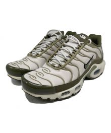 NIKE（ナイキ）の古着「AIR MAX PLUS LIGHT BONE/エアマックスプラス "ライトボーン」｜アイボリー×オリーブ