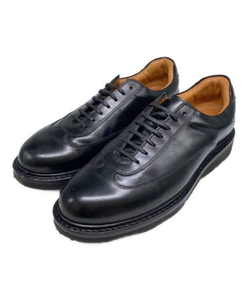 Jalan Sriwijaya（ジャランスリウァヤ）Jalan Sriwijaya (ジャランスリウァヤ) Intelligence Shoes/インテリジェンスシューズ ブラック サイズ:7 1/2の古着・服飾アイテム