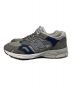 NEW BALANCE (ニューバランス) スニーカー グレー×ネイビー サイズ:28cm：11000円