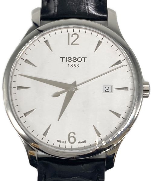 TISSOT（ティソ）TISSOT (ティソ) 腕時計 ホワイトの古着・服飾アイテム