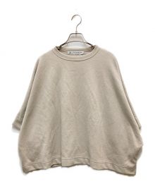 journal standard luxe（ジャーナルスタンダード リュクス）の古着「ブークレーダンボール ポンチョT」｜ベージュ