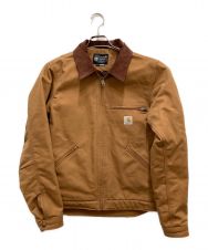 CarHartt (カーハート) ダックデトロイトジャケット ブラウン サイズ:S