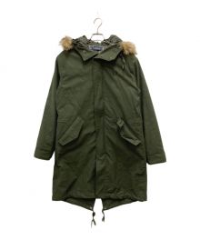 FRED PERRY（フレッドペリー）の古着「3wayモッズコート/ZIP-IN LINER PARKA」｜オリーブ