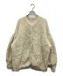 room306 CONTEMPORARY（ルームサンマルロクコンテンポラリー）の古着「Shaggy Knit Cardigan」｜ベージュ