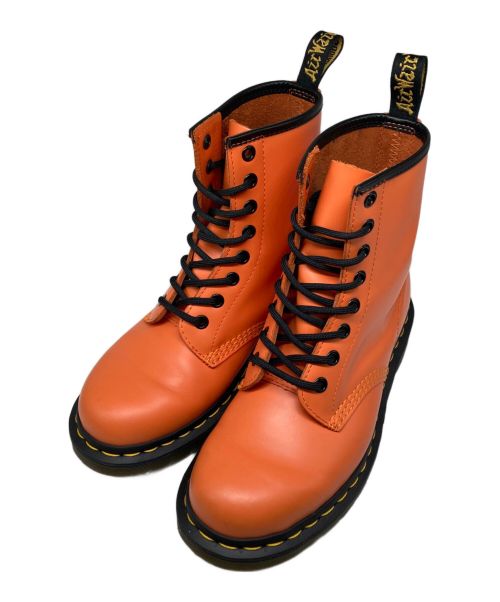 Dr.Martens（ドクターマーチン）Dr.Martens (ドクターマーチン) 8ホールブーツ オレンジ サイズ:UK4の古着・服飾アイテム