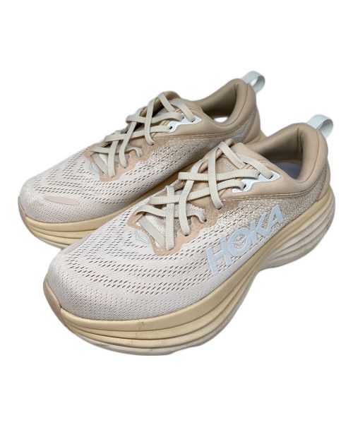 HOKAONEONE（ホカオネオネ）HOKAONEONE (ホカオネオネ) BONDI 8/ボンダイ ベージュ サイズ:26.5cmの古着・服飾アイテム