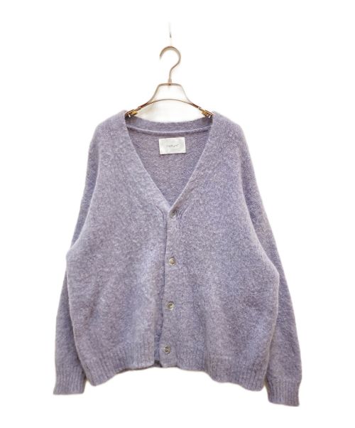 meltum（メルタム）meltum (メルタム) MOHAIR CARDIGAN / モヘヤカーディガン グレー サイズ:FREEの古着・服飾アイテム