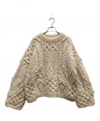 TODAYFULトゥデイフル）の古着「Pattern Hand Knit」｜アイボリー