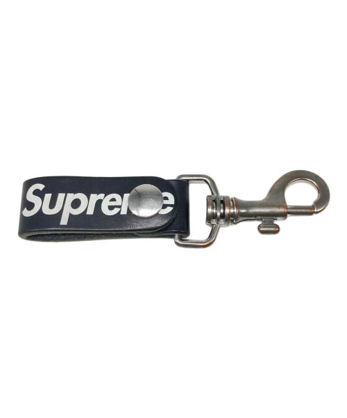 SUPREME（シュプリーム）Supreme (シュプリーム) Leather Key Loop / レザーキーループ ブラックの古着・服飾アイテム