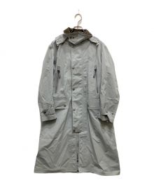 Barbour×and wander（バブアー×アンドワンダー）の古着「レインコート」｜ブルー