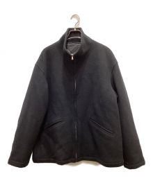 UNIVERSAL PRODUCTS.（ユニバーサルプロダクツ）の古着「INSULATION ZIP BLOUSON」｜ブラック