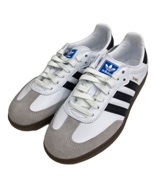 adidas（アディダス）adidas (アディダス) スニーカー/SAMBA OG ホワイト×ブラック サイズ:US5の古着・服飾アイテム