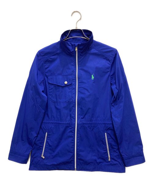 POLO RALPH LAUREN（ポロ・ラルフローレン）POLO RALPH LAUREN (ポロ・ラルフローレン) ドロストロングジャケット ブルー サイズ:Mの古着・服飾アイテム