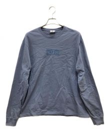 KITH（キス）の古着「Classic Logo Long Sleeve Tee/クラシックロゴロングスリーブティー」｜ネイビー