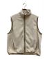 UNIVERSAL PRODUCTS.（ユニバーサルプロダクツ）の古着「POLARTEC FLEECE VEST」｜ベージュ