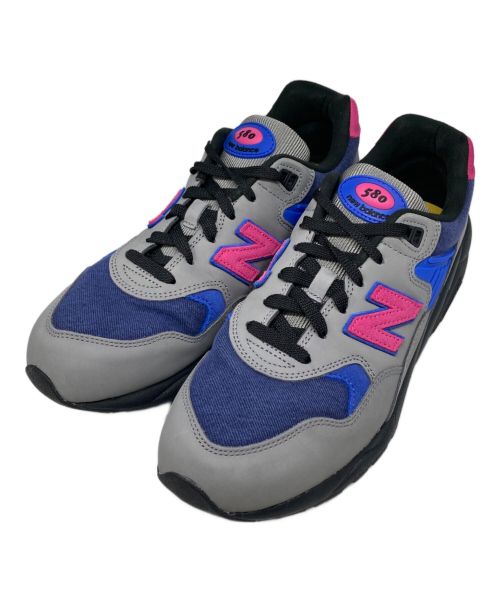 NEW BALANCE（ニューバランス）NEW BALANCE (ニューバランス) LEVI'S (リーバイス) MT580LV2 グレー×ブルー サイズ:28cmの古着・服飾アイテム