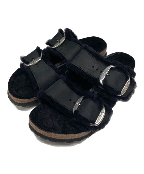 BIRKENSTOCK（ビルケンシュトック）BIRKENSTOCK (ビルケンシュトック) Arizona Big Buckle ブラック サイズ:24の古着・服飾アイテム