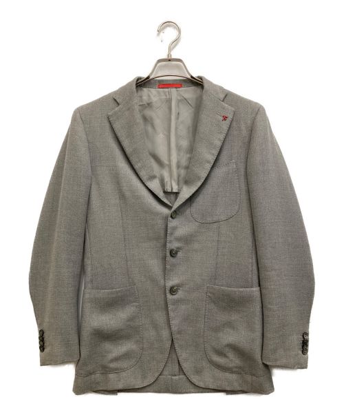 ISAIA（イザイア）ISAIA (イザイア) テーラードジャケット グレー サイズ:44の古着・服飾アイテム