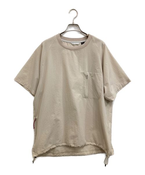 NANGA（ナンガ）NANGA (ナンガ) AIR CLOTH COMFY TEE ベージュ サイズ:Mの古着・服飾アイテム