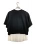 ELENDEEK (エレンディーク) COOL JERSEY H/S PLEATS BL SET ブラック サイズ:Ｆ：3980円