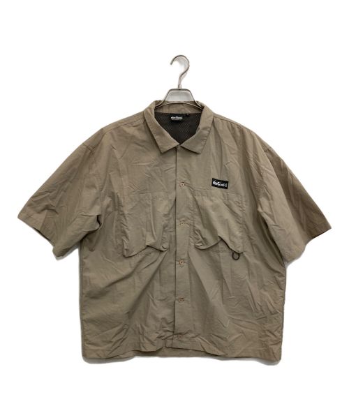 WILD THINGS（ワイルドシングス）WILD THINGS (ワイルドシングス) S/S CAMP SHIRT ベージュ サイズ:XLの古着・服飾アイテム