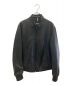 BOSS（ボス）の古着「BOMBER JACKET IN LEATHER」｜ブラック