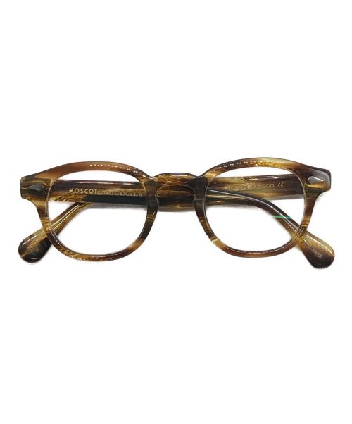 MOSCOT（モスコット）MOSCOT (モスコット) 眼鏡 ブラウン サイズ:44□24-140の古着・服飾アイテム