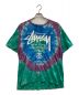 stussy（ステューシー）の古着「タイダイ染めTシャツ」｜マルチカラー