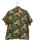 WACKO MARIA (ワコマリア) S/S HAWAIIAN SHIRT グリーン サイズ:XL：15000円