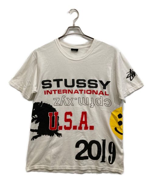 stussy（ステューシー）stussy (ステューシー) CPFM (カクタスプラント フリーマーケット) Tシャツ ホワイト サイズ:Mの古着・服飾アイテム