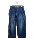 CIOTAシオタ）の古着「SUVIN 11.5oz DENIM BAKER PANTS」｜インディゴ