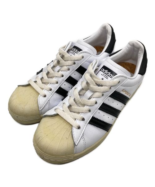 adidas（アディダス）adidas (アディダス) FRO CLUB (フロクラブ) ATMOS (アトモス) ローカットスニーカー ホワイト サイズ:26cmの古着・服飾アイテム