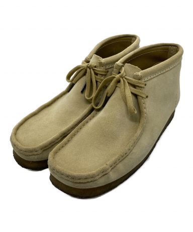 【中古・古着通販】CLARKS (クラークス) ワラビーブーツ ベージュ ...