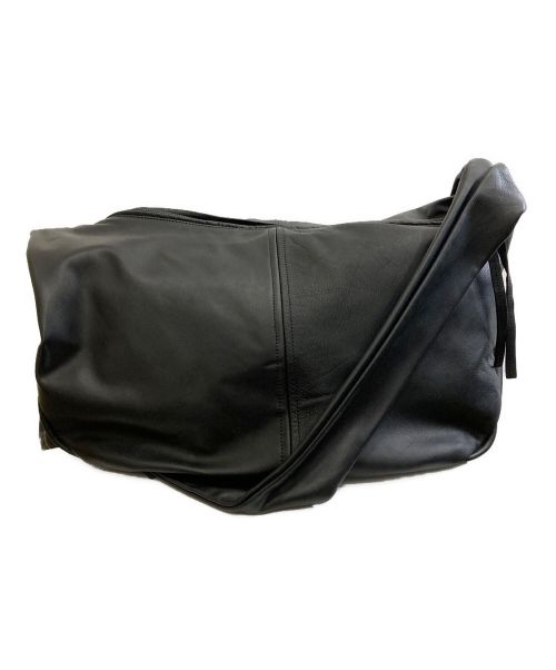 Wizzard（ウィザード）Wizzard (ウィザード) HORSE LEATHER MESSENGER BAG ブラックの古着・服飾アイテム