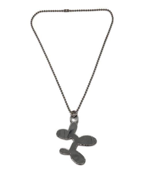 masu（エムエーエスユー）masu (エムエーエスユー) BALLOON DOG NECKLACE シルバーの古着・服飾アイテム