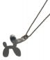 masu (エムエーエスユー) BALLOON DOG NECKLACE シルバー：8000円