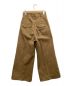 beautiful people (ビューティフルピープル) selvedge logo chino two tuck wide pants ベージュ サイズ:34：5800円