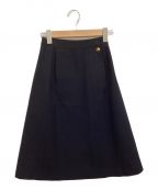 Maison Margielaメゾンマルジェラ）の古着「Trapeze skirt」｜ネイビー