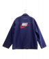 NIKE (ナイキ) SUPREME (シュプリーム) Double Zip Quilted Work Jacket ネイビー サイズ:Ｌ：25000円