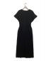 meer. (メーア) SHIRRING FRENCH SLEEVE DRESS ブラック サイズ:表記無：17800円