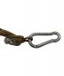 NULABEL (ニューレーベル) ROPE CARABINER TYPE-1 ブラウン：6000円