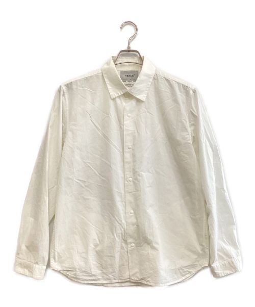 YAECA（ヤエカ）YAECA (ヤエカ) COMFORT SHIRT RELAX ホワイト サイズ:Ｍの古着・服飾アイテム