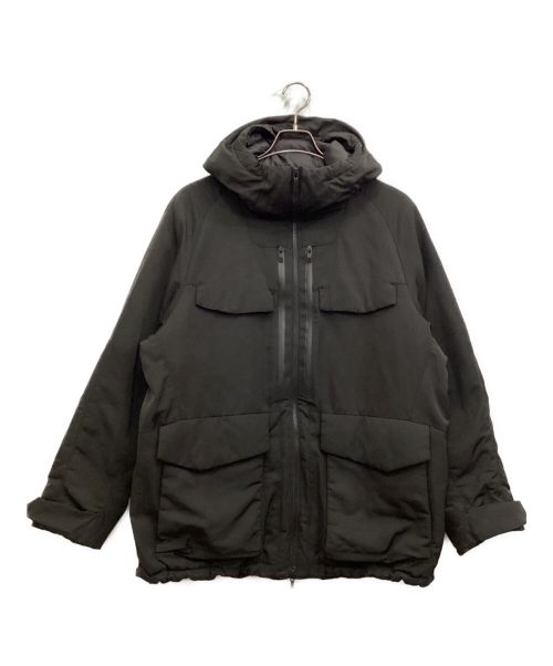 UNIQLO（ユニクロ）UNIQLO (ユニクロ) WHITE MOUNTAINEERING (ホワイトマウンテ二アニング) ハイブリッドダウンオーバーサイズパーカ ブラック サイズ:XLの古着・服飾アイテム